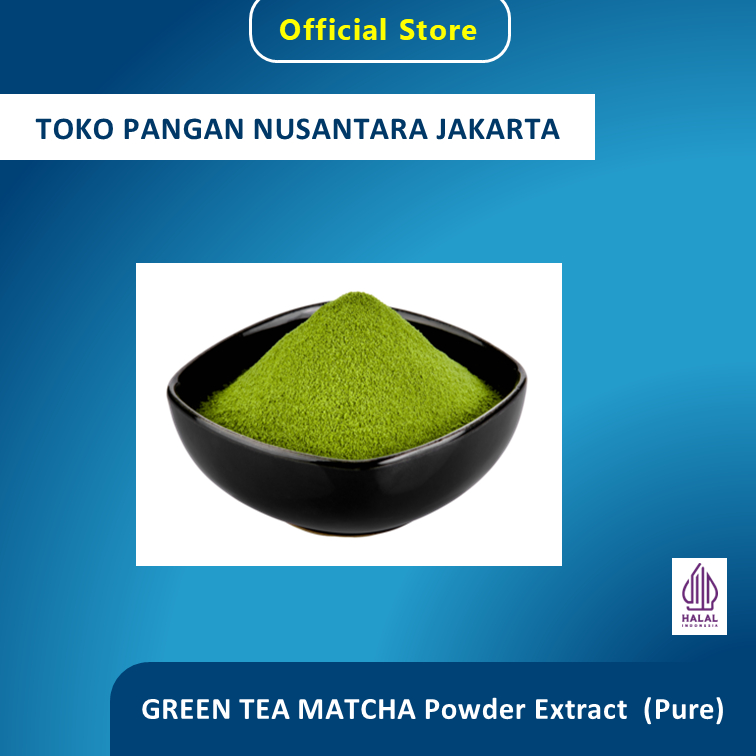 

Pure Premium Matcha Green Tea Powder Extract - Matcha Bubuk 100gr