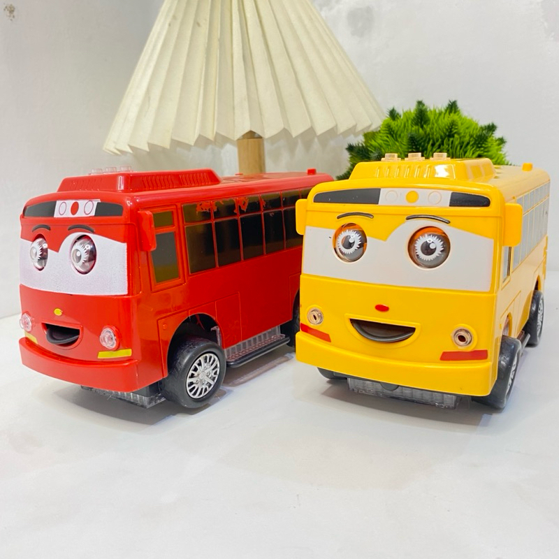 Mainan bus telolet / Mainan Mobil Bus Tayo Dancing