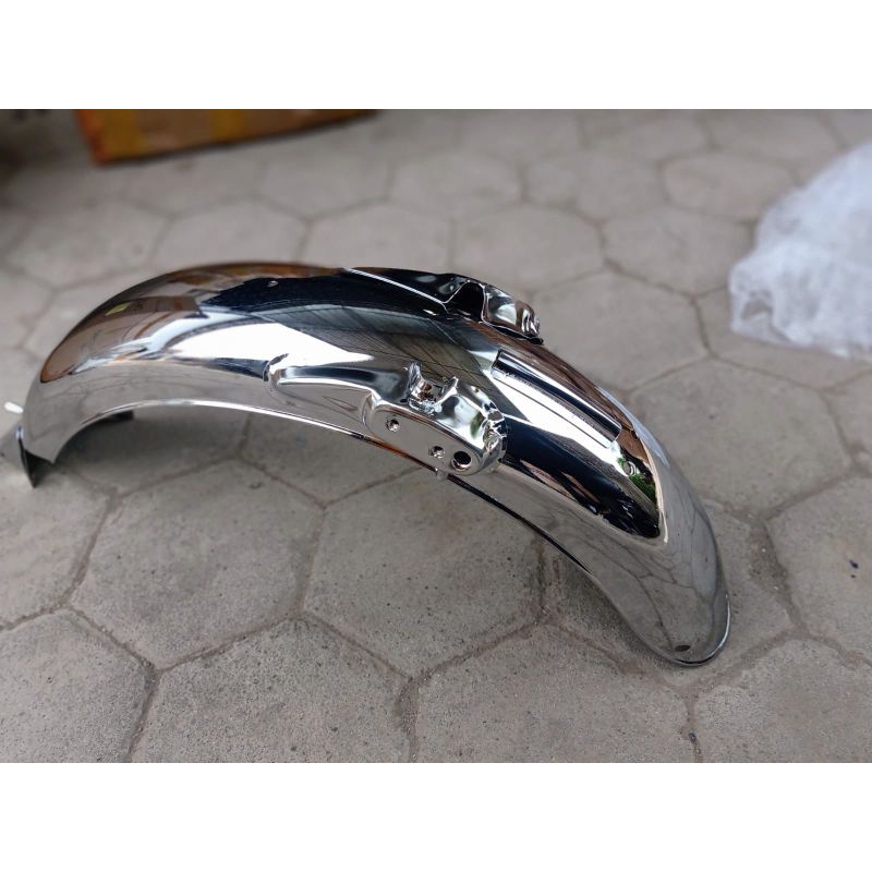 spakbor slebor belakang honda cb100 cb125 pres press croum copy original