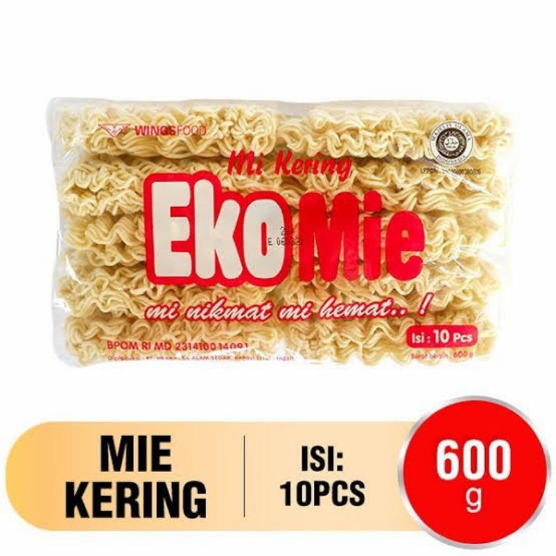 

EkoMie pak kemasan 600gr