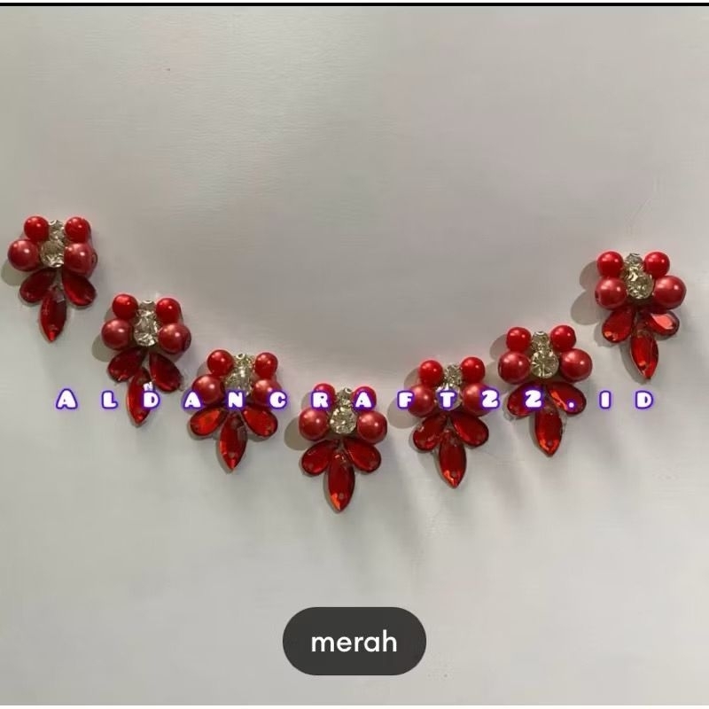 Tabur mutiara/aksesoris baju/gaun