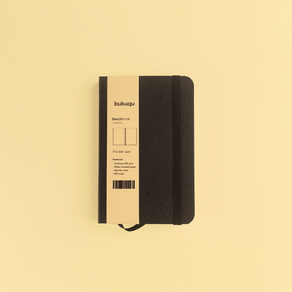 

Super Delivery bukuqu Sketchbook A6 2 gsm Hardcover PortraitNotebook gambar Lukis Cat Air Buku Sketsa Pocket