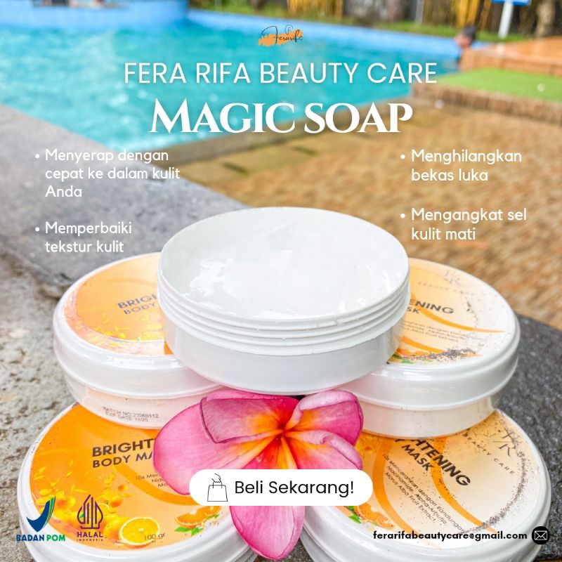 Brightening Body Mask Pemutih Badan Permanen