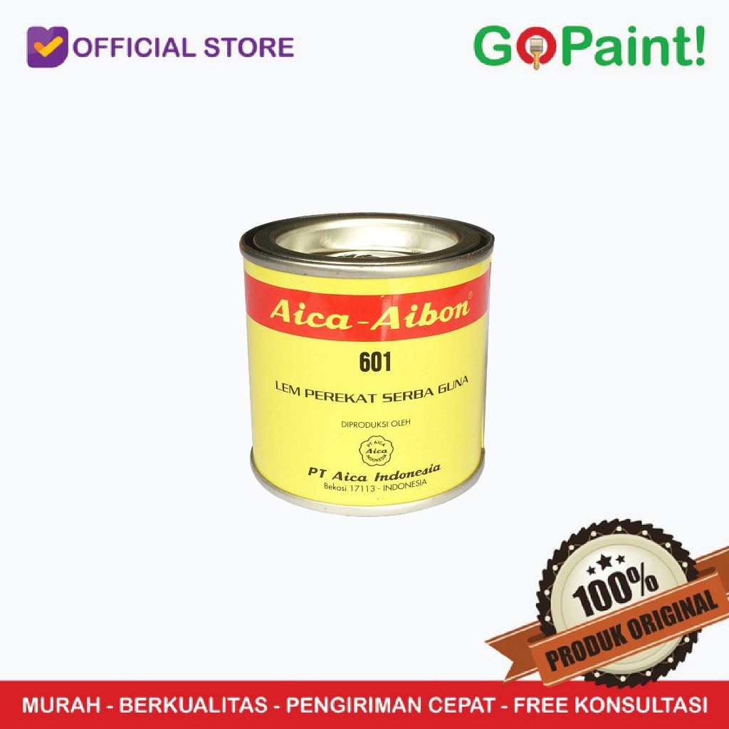 

LEM SERBAGUNA | LEM AICA AIBON KUNING 600 Gr