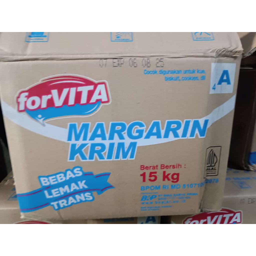 

Margarine Forvita Cream 15kg perdus