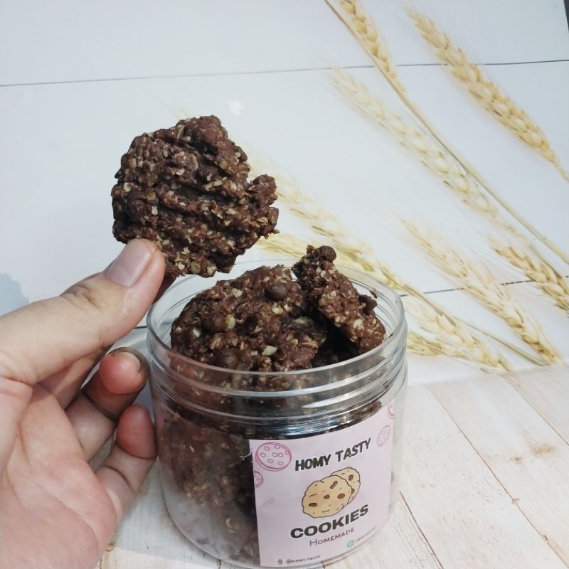 

Choco Oatmeal Cookies