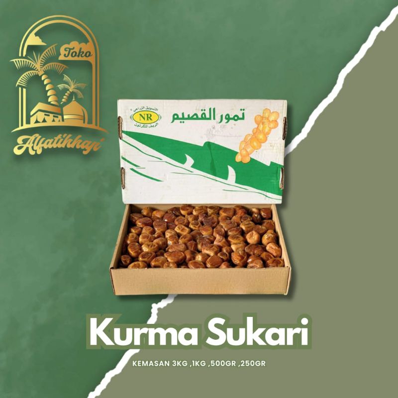 

TERLARIS Kurma Sukkari Al Qossim / Kurma Sukari Bandung Cimahi