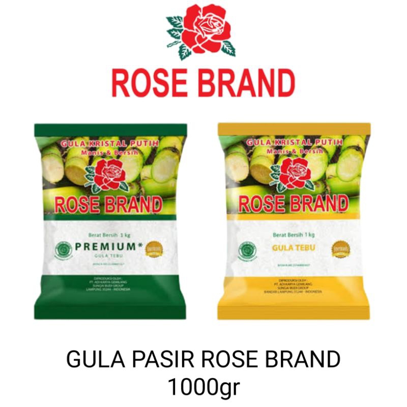 

Gula Pasir Rose Brand 1 kg / 1000 gr