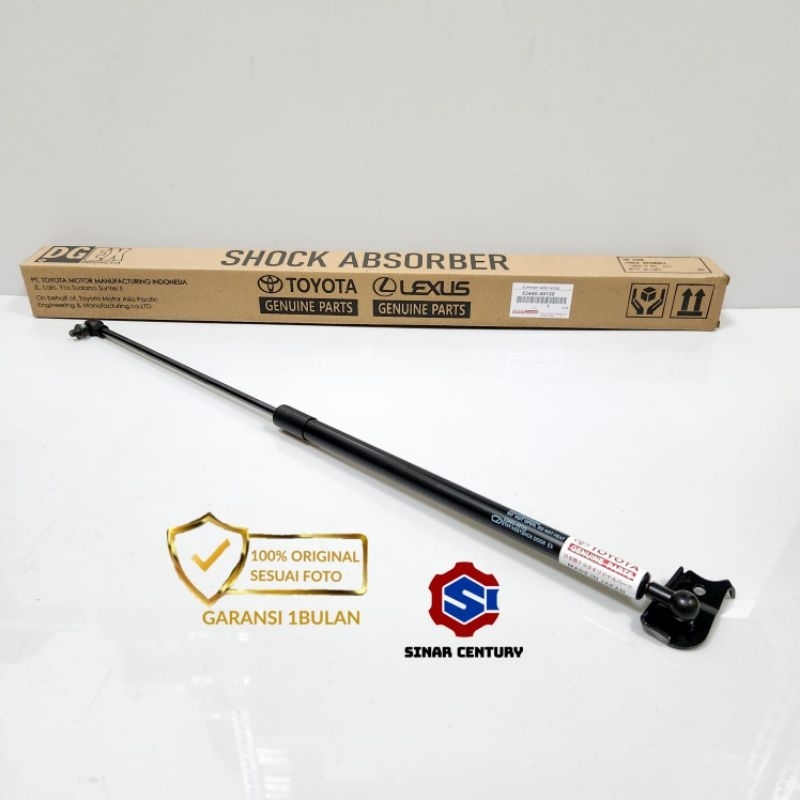 SHOCK SOK KAP MESIN HARRIER 2003-2012 LEXUS ISI 1PC ASLI GARANSI 1BULAN