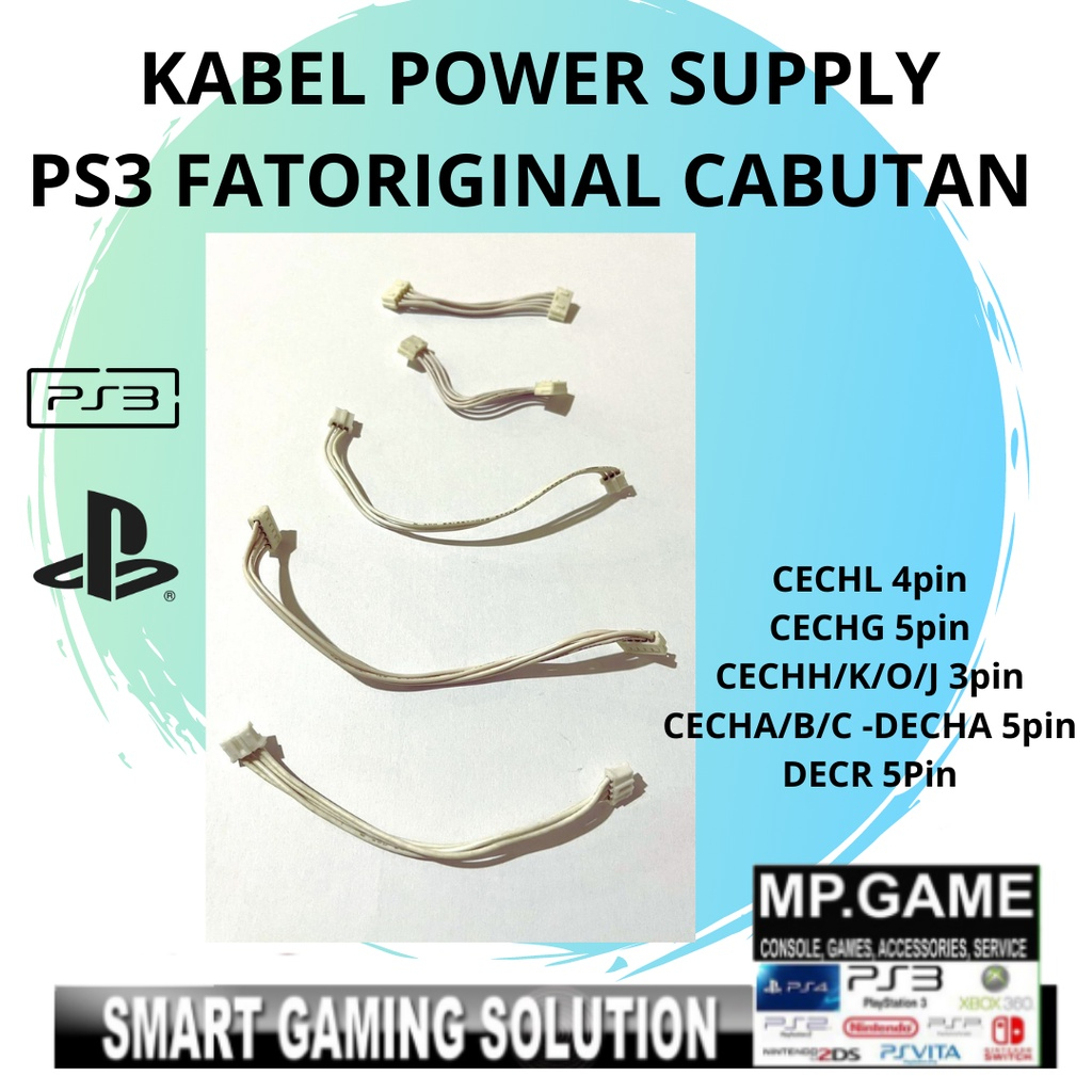 Kabel Soket Power Supply PS3 FAT/ Mesin PS3 FAT