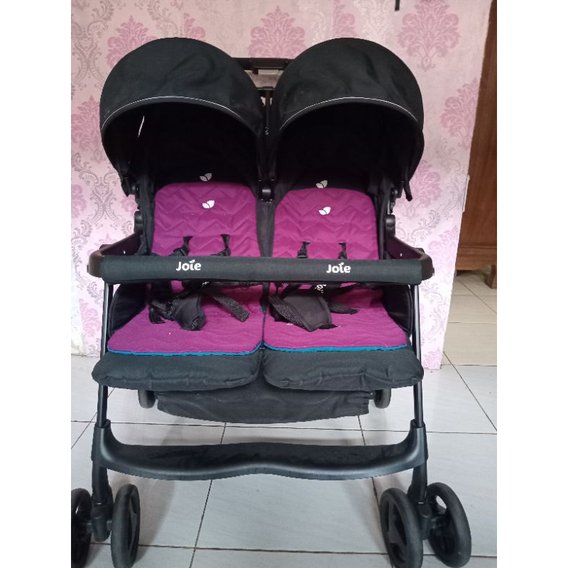 STROLLER JOIE AIRE TWIN, STROLLER BAYI KEMBAR, PRELOVED STROLLER BAYI KEMBAR JOIE