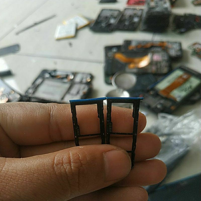 simtray bekas Oppo a12 ori