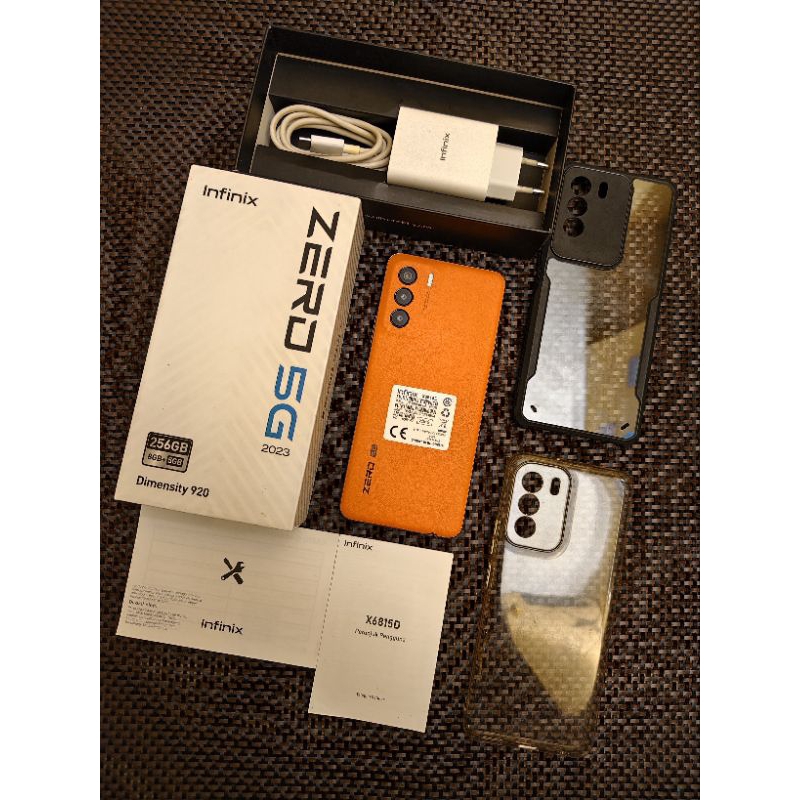Infinix Zero 5G 2023 Fullset Mulus Bekas