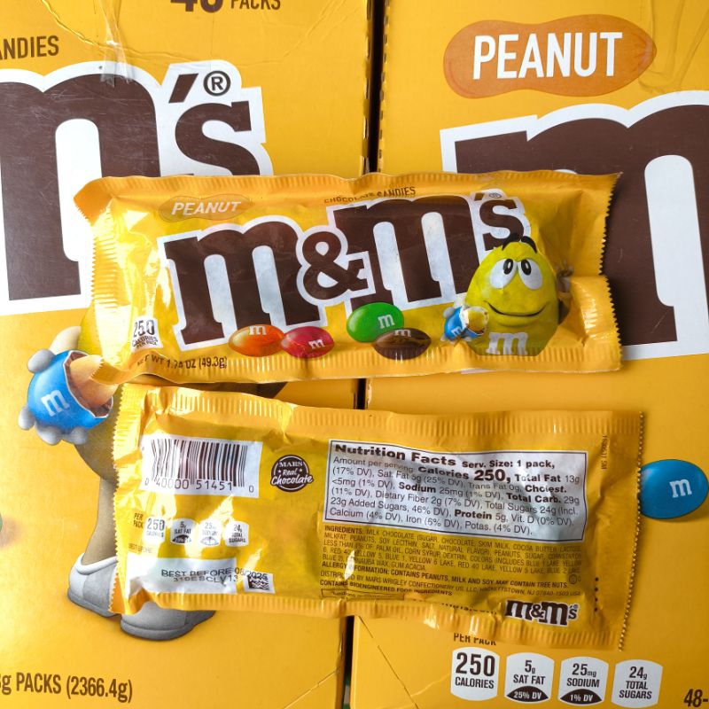 

M&M's PEANUT 49.3g