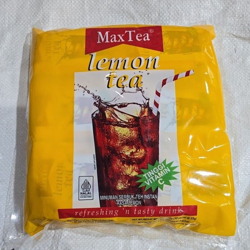 

Maxtea Lemon tea max tea 1 pack isi 3 renceng ( PAK )