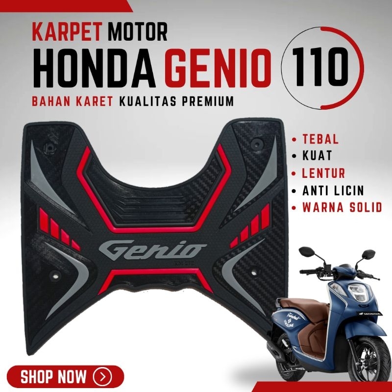 KARPET GENIO KARPET MOTOR GENIO KARPET MOTOR HONDA GENIO ALAS KAKI GENIO ALAS KAKI MOTOR GENIO ALAS