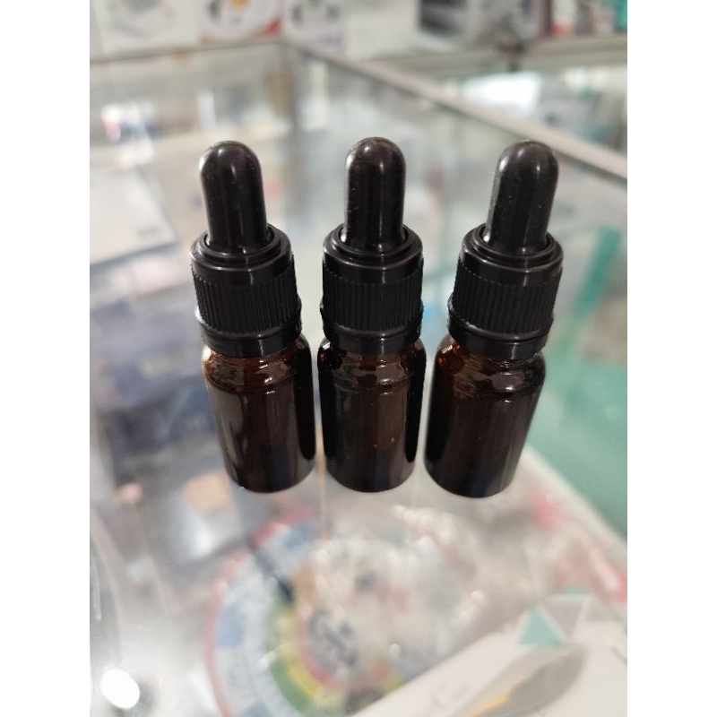Botol kaca pipet tetes 10 ml isi 3 pcs