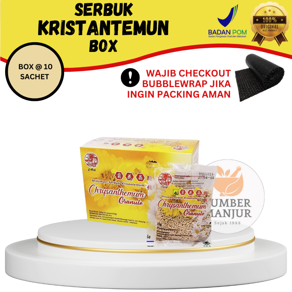 

CHRYSANTHEMUM TEA BOX / TEH BUNGA KRISANTEMUM/EXP2025