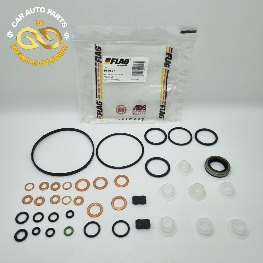 PACKING PAKING SEAL SIL KIT BOSH PUMP BOSPOM L300 KUDA DIESEL PANTHER FORD RANGER HARGA SET 80-0637 