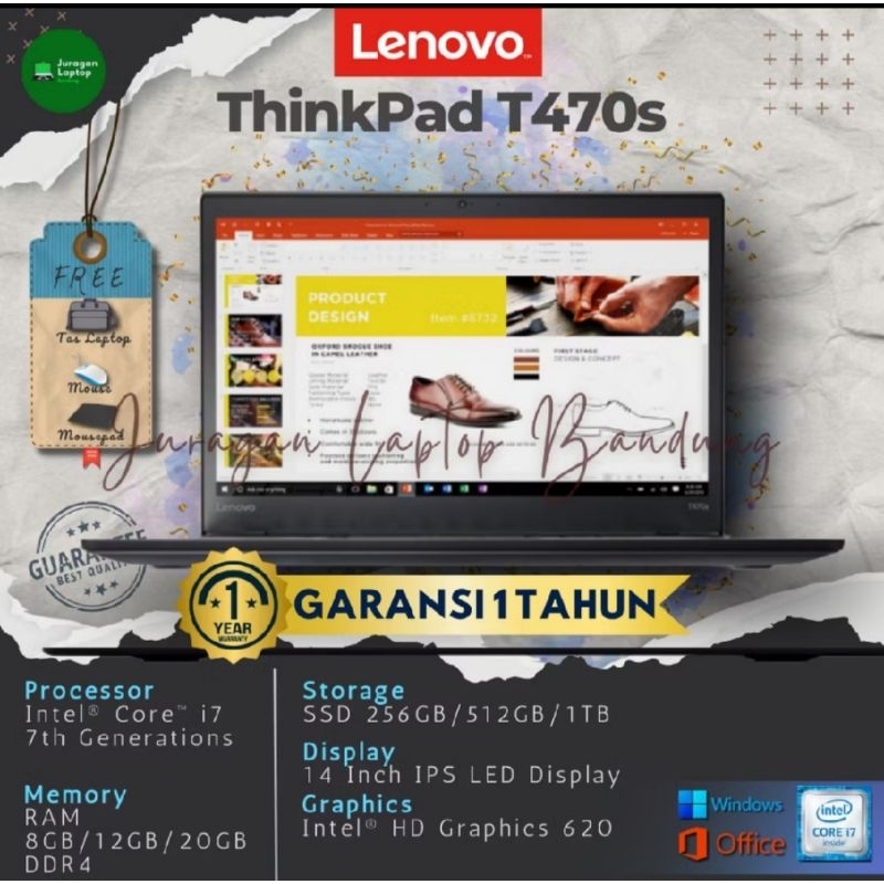 LAPTOP THINKPAD T470s