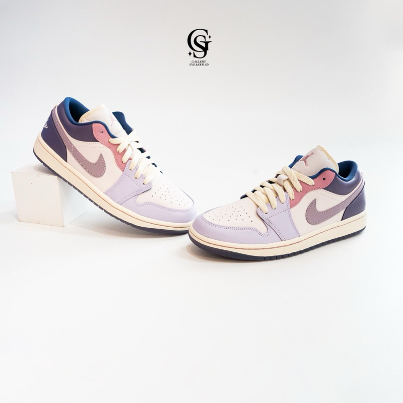 Air Jordan 1 Low Pastel Plum Womens Original