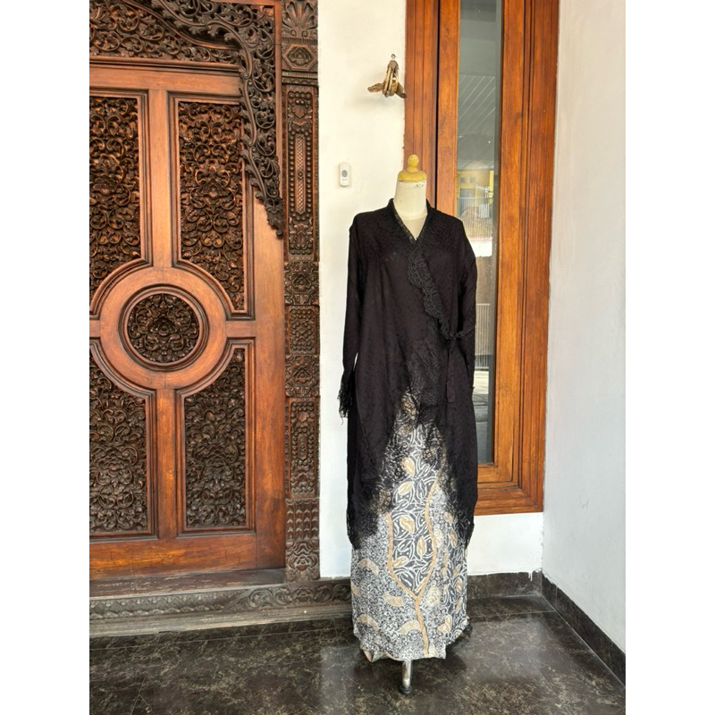 Outer kimono Lace Viscose outer batik