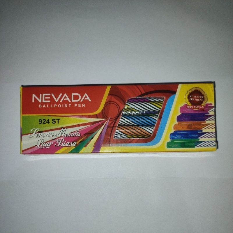 

pen Nevada tinta hitam isi 12 pcs