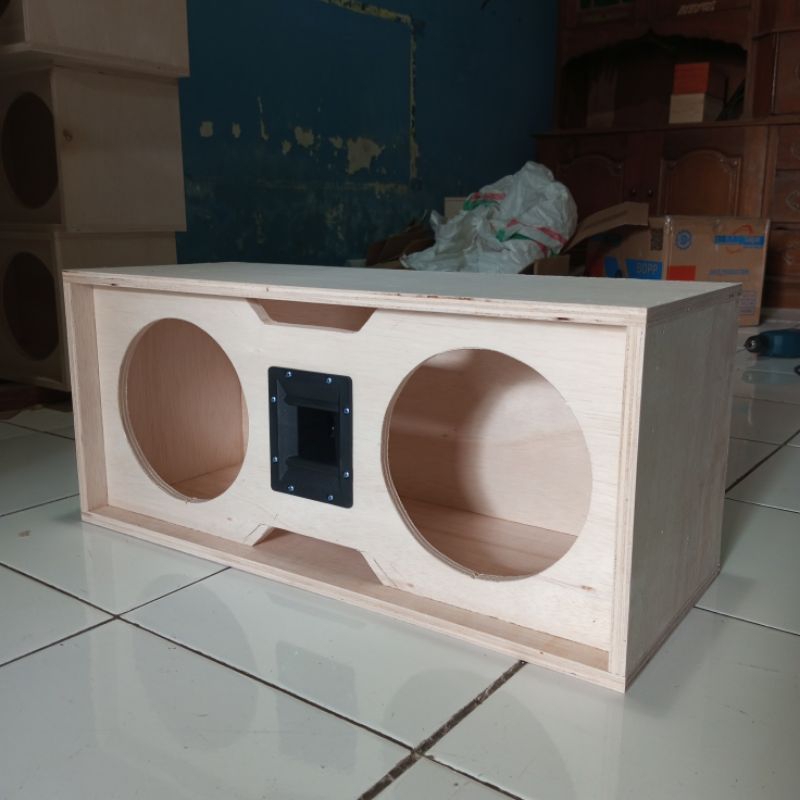 Box speaker 8 inch dan tweeter audax ax65