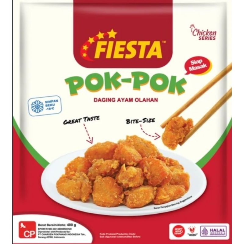 

FIESTA POK POK / Ayam Pok Pok / Chicken Pop Bites | Berat Bersih 400gr