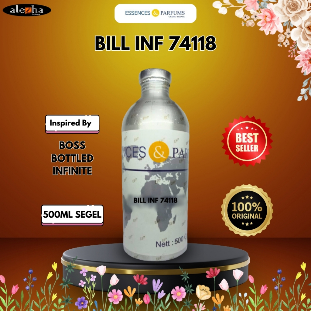 BIBIT PARFUM MURNI BILL INF 74118 / BOSS BOTTLED INFINITY (ESSENCES) 500ML SEGEL