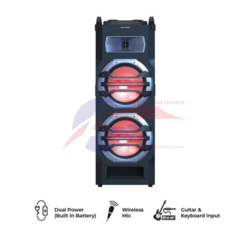 Speaker Polytron PTS 12KF25 | Speaker Portable | Speaker Bluetooth | Speaker Karaoke