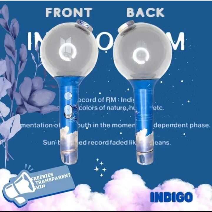 

Skin Sticker Decal Army Bomb SE BTS INDIGO Version | Sticker saja bukan Lightstick by Aesthetichu