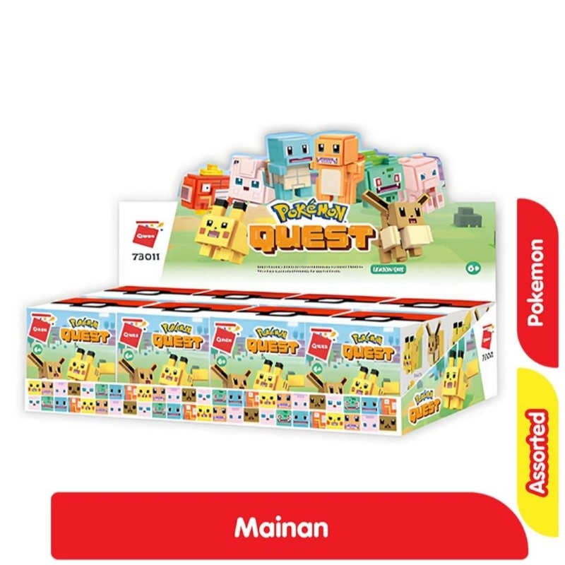Qman Pokemon Quest Blind Box Assorted
