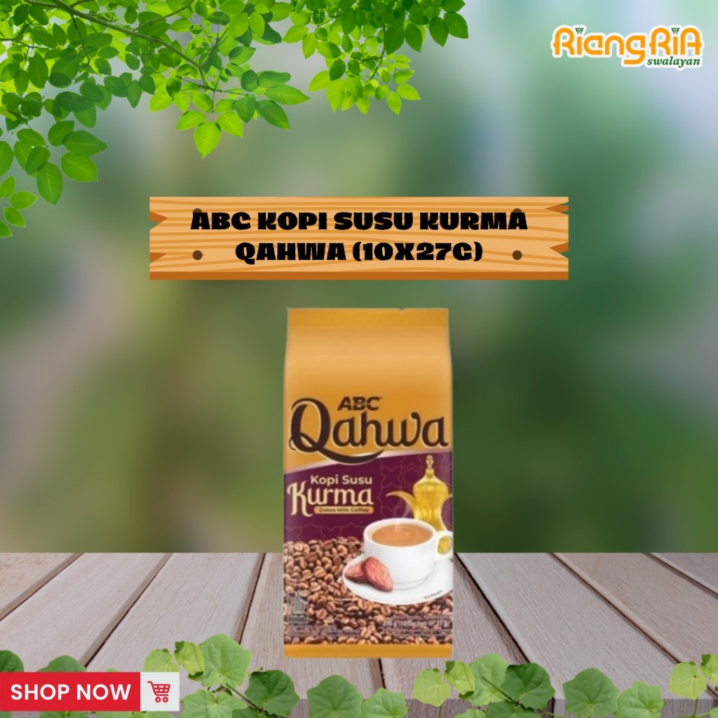 

ABC Kopi Susu Kurma Qahwa (10 x 27 gr)