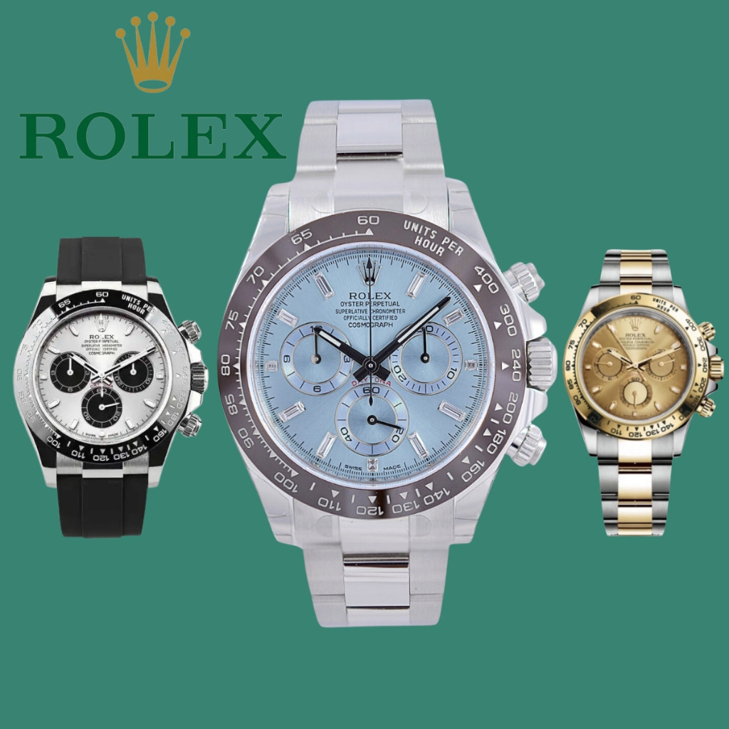 【100% ASLI】Original Jam tangan Rolex Cosmograph Daytona Automatic | 40MM  Oystersteel Jam Tangan Rol