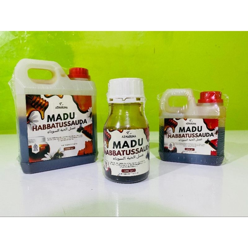 

Madu Arab Mesir Habbatussauda Azharuna 250gr