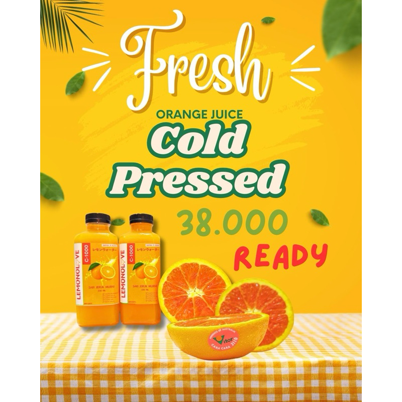 

PeachgumMakassar Cold Pressed Orange Juice 250ml
