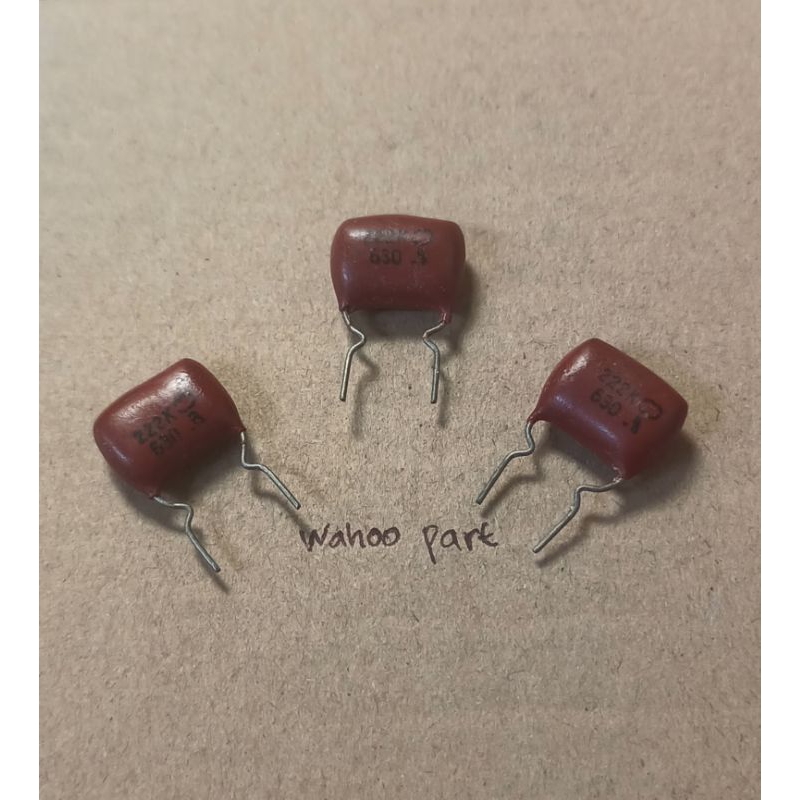 kapasitor mylar 2N2 630v