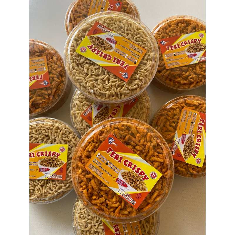 

Sintamel Teri Nasi Crispy Toples Ukuran Toples Besar