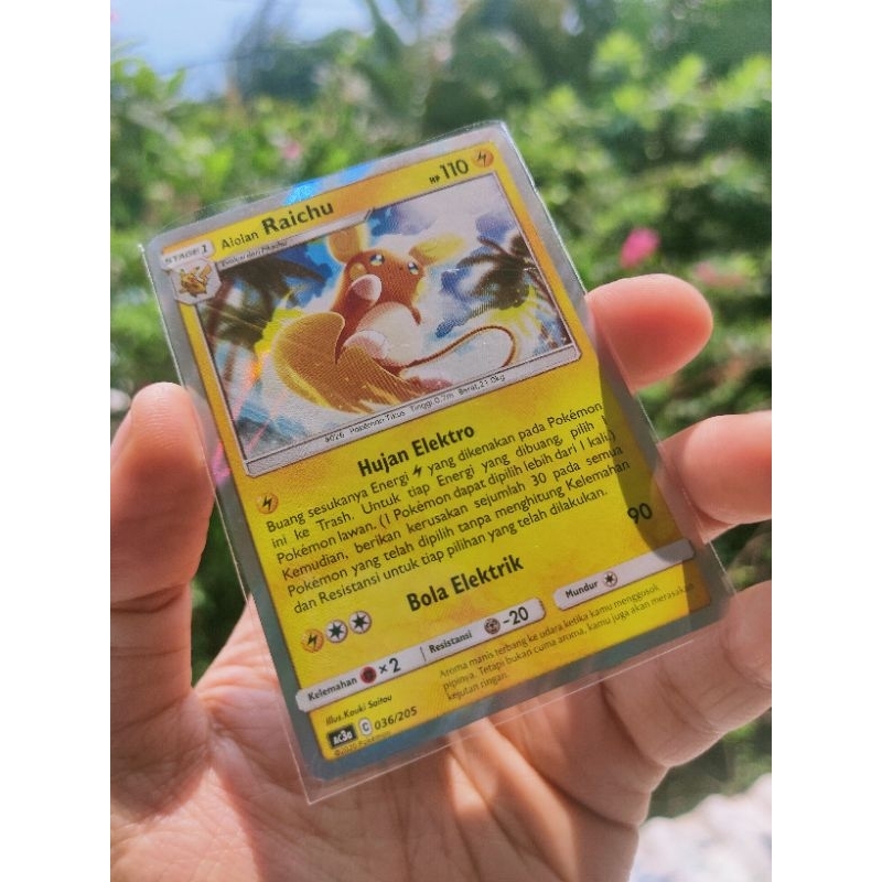 Alolan Raichu Holo 036/205 - AC3A Pokemon TCG Indonesia