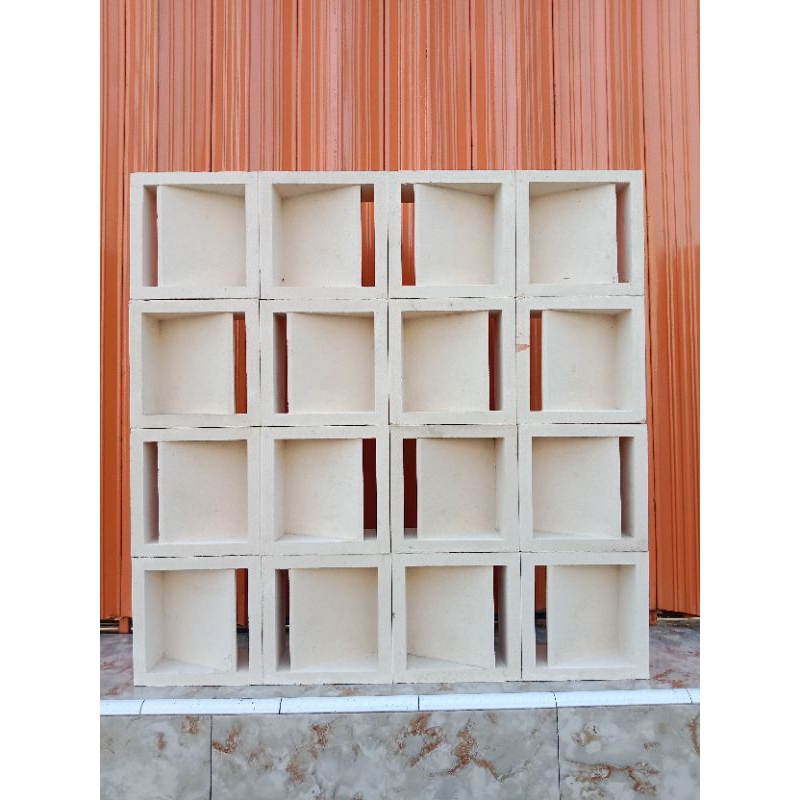 Roster beton minimalis Roster beton modern Roster beton 2 sisi Roster beton anti tampias