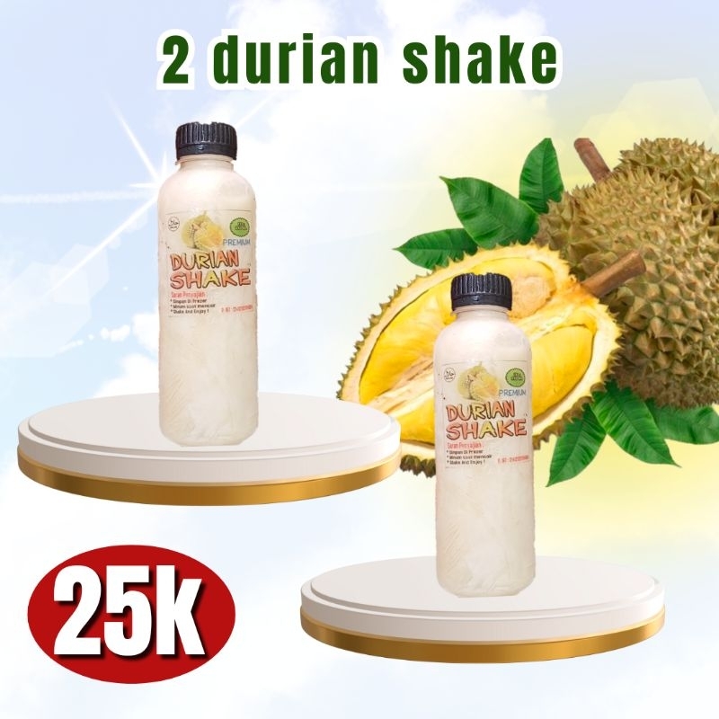 

PROMO 2 DURIAN SHAKE (JUS DURIAN)