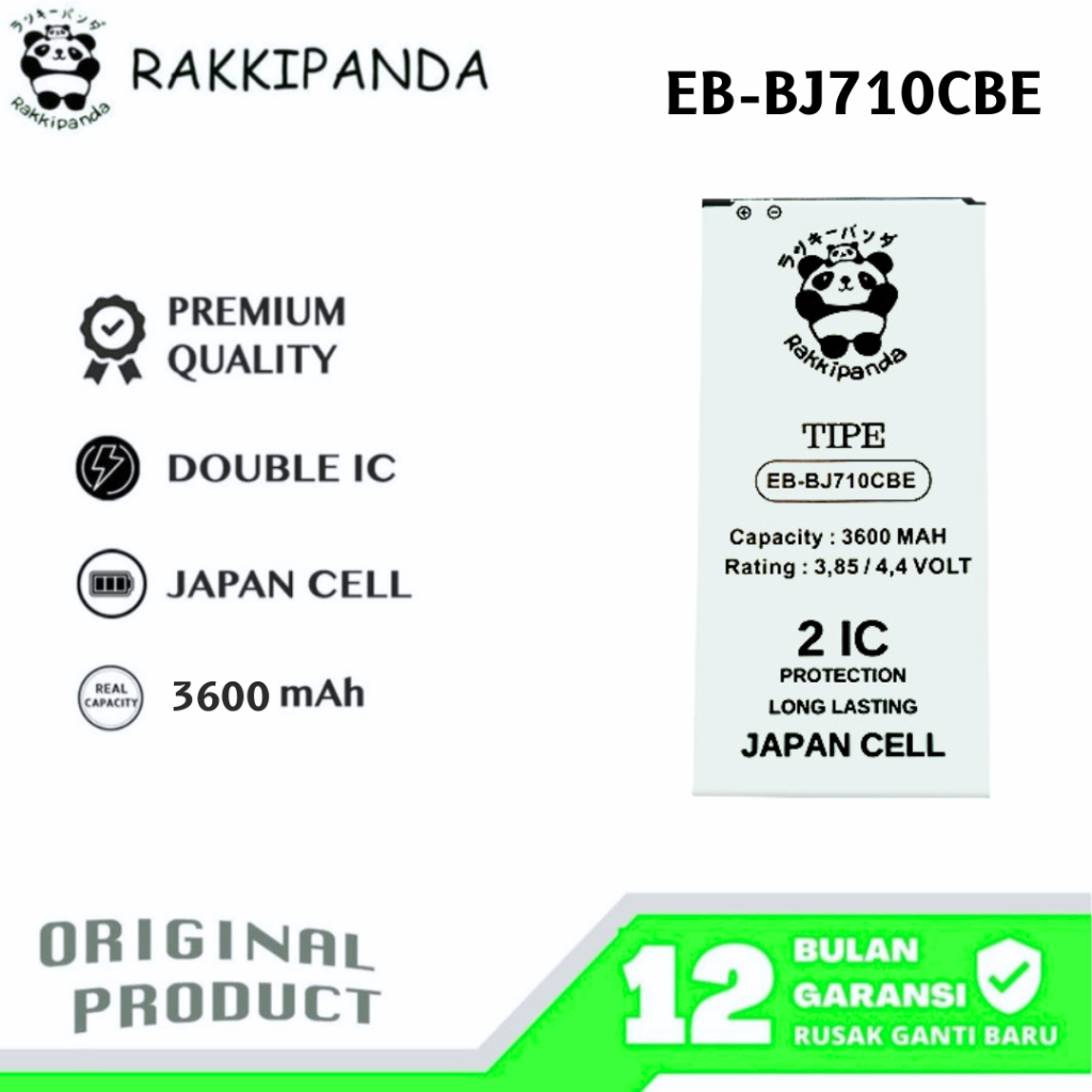 RakkiPanda - BJ710CBE Samsung Galaxy J7 2016 J710 Batre Batrai Baterai