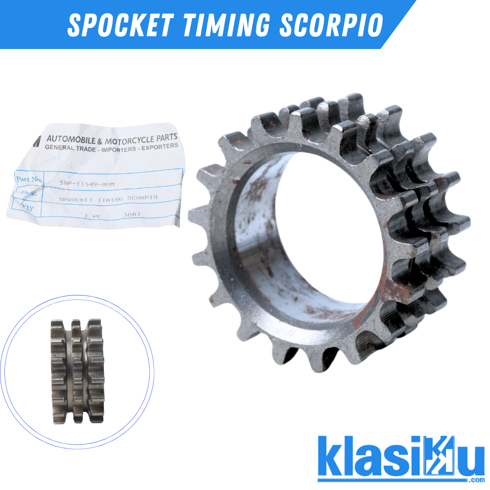 Gigi Timing Scorpio Z 20T Gir Kruk As Krek As Yamaha Scorpio Mpm
