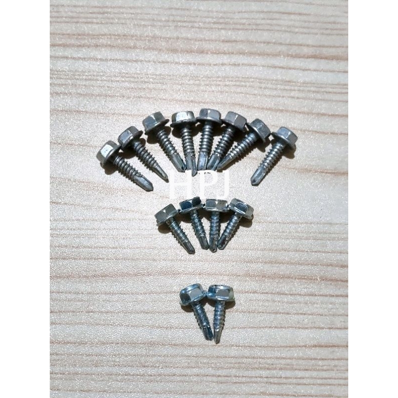 Baut Baja Ringan 10x16mm , 10x20mm