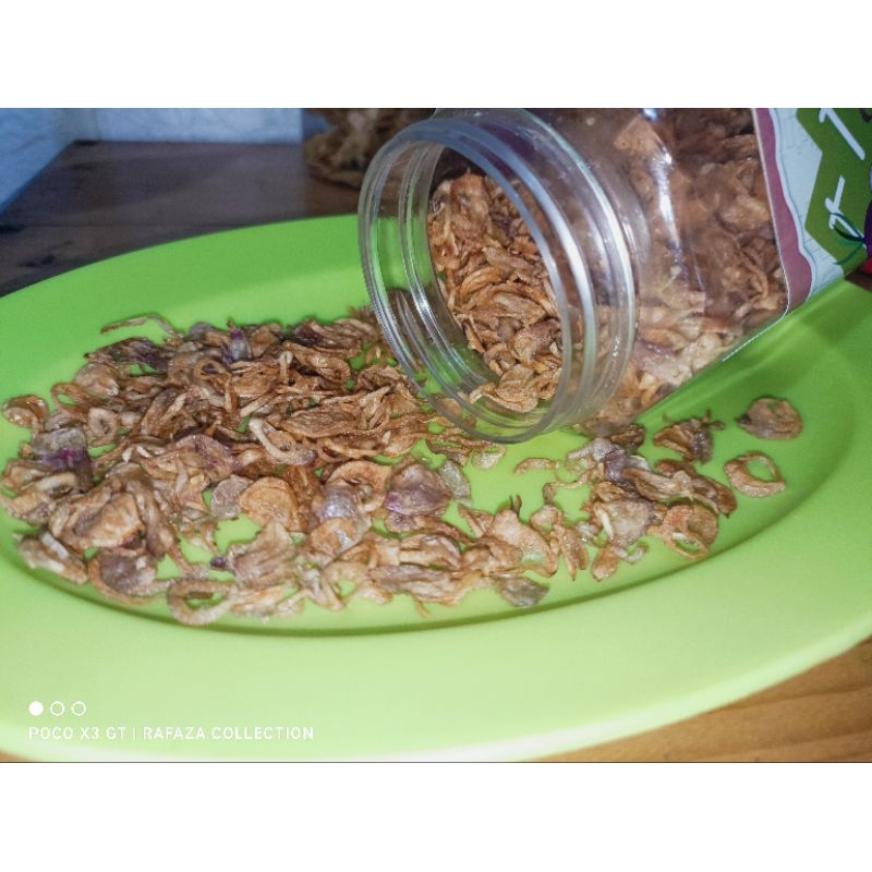 

Bawang Merah Goreng 100% asli, kemasan Pouch isi ulang