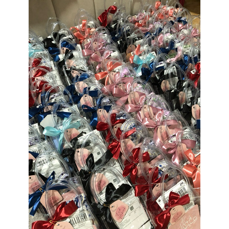 HAMPERS LEBARAN / HAMPERS LUCU TAS TRANSPARANT / EID HAMPERS / HAMPERS LEBARAN UNIK / HADIAH THR