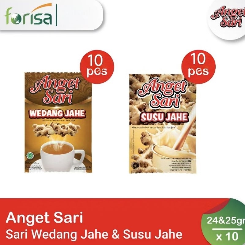 

Anget Sari Susu Jahe/Wedang Jahe 10 sachet