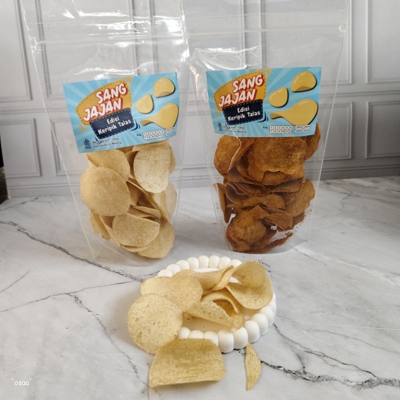 

keripik talas ekstra kriuk