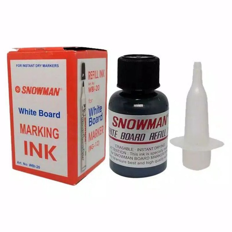 

Wow REFILL ISI TINTA SPIDOL WHITE BOARD SNOWMAN WARNA HITAM DAN BIRU